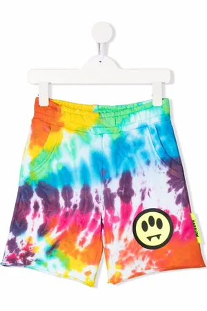 BARROW Shorts mit Batikmuster