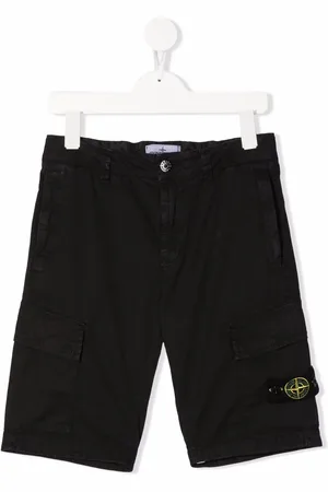 Stone Island Cargo-Shorts mit Logo-Patch