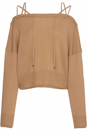Prada Schulterfreier Pullover