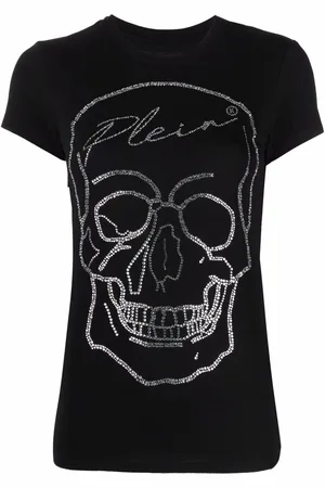 Philipp Plein T-Shirt mit Totenkopf