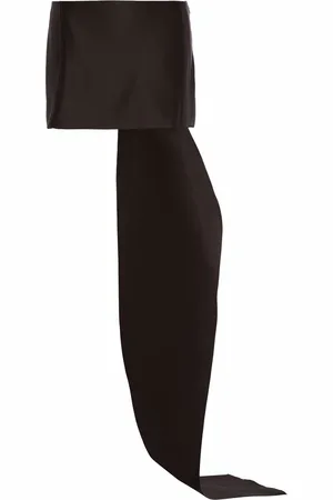 Prada Drapierter Minirock aus Satin