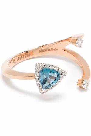ANAPSARA 18kt Rotgoldring mit Diamanten