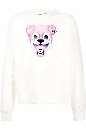 DOMREBEL Sweatshirt mit Cartoon-Print