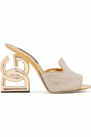 Dolce & Gabbana 3.5 Mules mit Strassverzierung 105mm