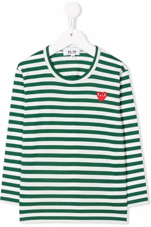 Comme des Garçons T-Shirt mit Herz-Patch