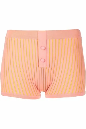 LIVE THE PROCESS Plaited Boy Shorts