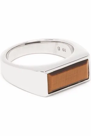 TOM WOOD Ring mit Tigerauge