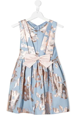 HUCKLEBONES LONDON Kleid mit Jacquard-Blumenmuster