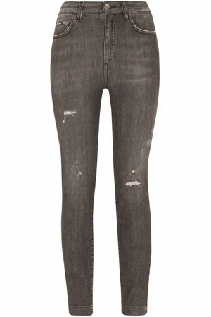 Dolce & Gabbana Audrey Skinny-Jeans im Distressed-Look