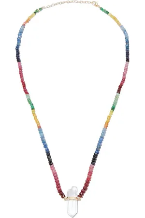 JIA JIA 18kt Gelbgoldhalskette mit Quartz