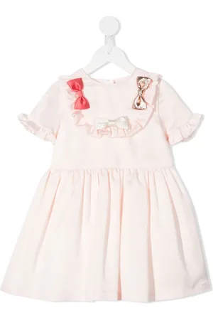 HUCKLEBONES LONDON Ausgestelltes Kleid mit Schleife