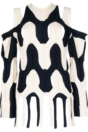 DION LEE Pullover mit Zopfmuster