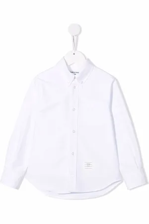Thom Browne Hemd mit Logo-Etikett