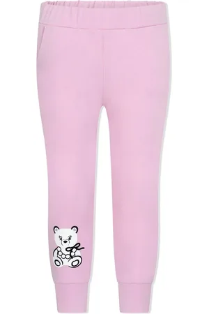 Simonetta Leggings mit Teddy-Print