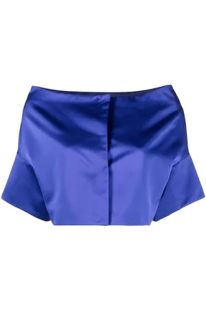 P.A.R.O.S.H. Schulterfreie Cropped-Bluse
