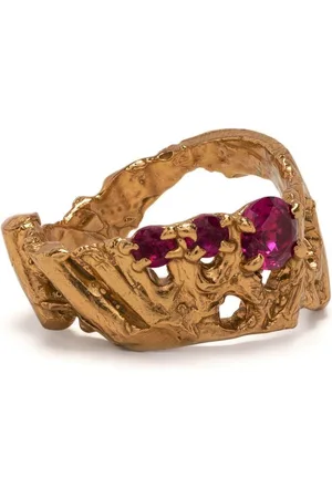 Lee Vergoldeter Hati Ring