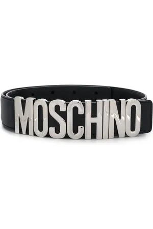 Moschino Gürtel mit Logo-Schild