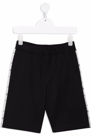 Emporio Armani Joggingshorts mit Logo-Streifen
