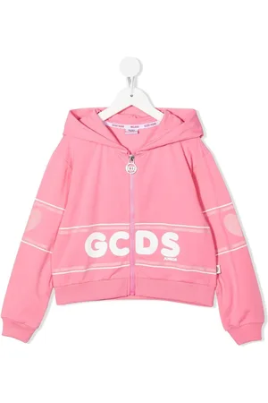 GCDS Kapuzenjacke mit Logo-Print