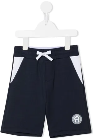 Aigner Shorts mit Logo-Patch
