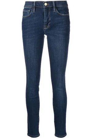 Frame Taillenhohe Skinny-Jeans
