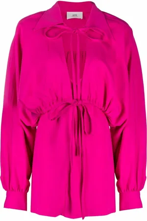 Ami Kleid mit langen Ärmeln