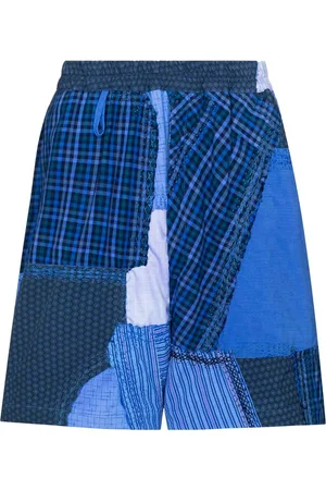 BY WALID Sport-Shorts im Patchwork-Look