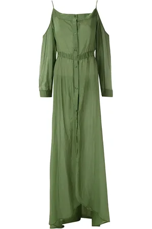 AMIR SLAMA Maxikleid aus Seide