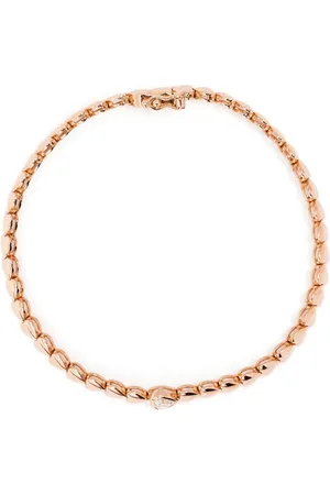 Anita 18kt Rotgoldarmband mit Diamanten