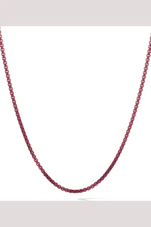 David Yurman Box Chain Halskette aus Sterlingsilber 2,7mm