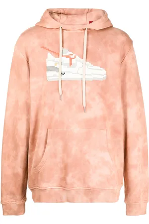 MOSTLY HEARD RARELY SEEN Hoodie mit Batikmuster