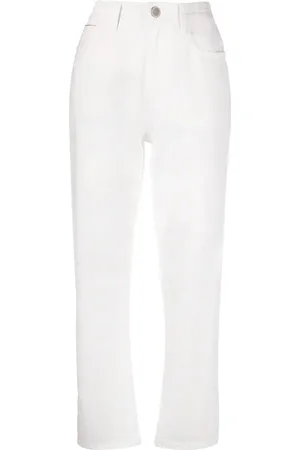 Jacob Cohen Jane Cropped-Schlagjeans