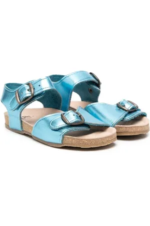 PèPè Sandalen im Metallic-Look