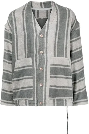 MASTERMIND Gestreifter Cardigan