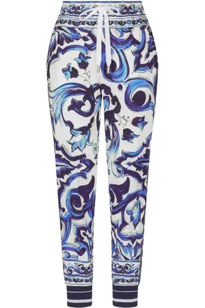 Dolce & Gabbana Jogginghose mit Majolica-Print