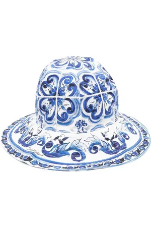 Dolce & Gabbana Fischerhut mit grafischem Print