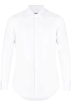 Dsquared2 Hemd mit verdeckter Knopfleiste
