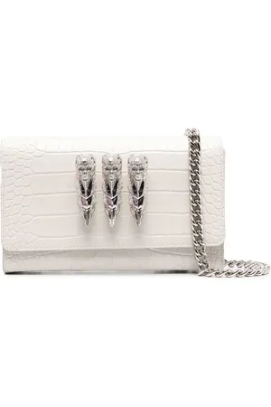 Philipp Plein Clutch mit Totenkopf