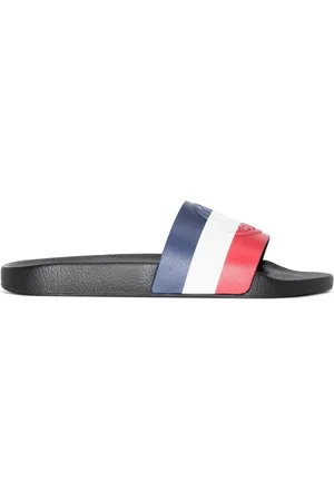 Moncler Gestreifte Basile Pantoletten