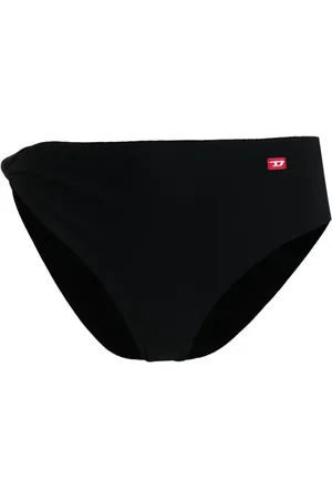 Diesel BFPN-Aishtwist Bikinihöschen mit Logo-Applikation