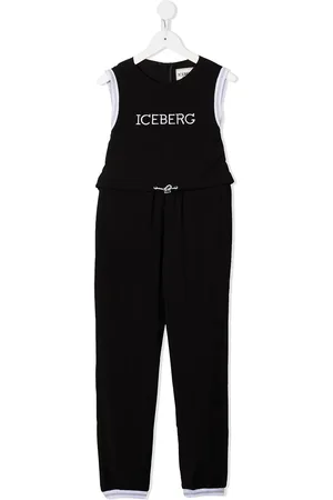 Iceberg Jumpsuit mit Logo-Stickerei