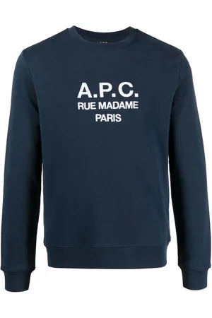 A.P.C. Sweatshirt mit Logo-Stickerei