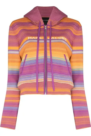 Marc Jacobs Cropped-Kapuzenjacke mit Reißverschluss