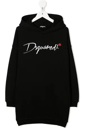 Dsquared2 Kapuzenkleid mit Logo-Print