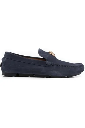 VERSACE La Medusa Loafer aus Wildleder