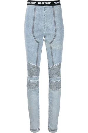 Philipp Plein Leggings mit Logo-Bund