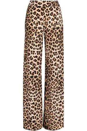 Philipp Plein Schlaghose mit Leoparden-Print