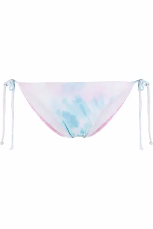 Chiara Ferragni Bikinihöschen mit Batikmuster