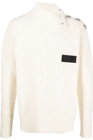 Balmain Pullover mit geprägten Knöpfen