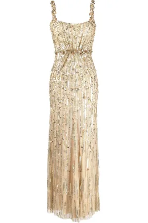 Jenny Packham Bright Gem Abendkleid mit Pailletten